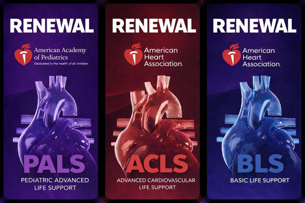 PALS RENEWAL, ACLS RENEWAL with BLS FOR HEALTHCARE PROVIDERS RENEWAL
