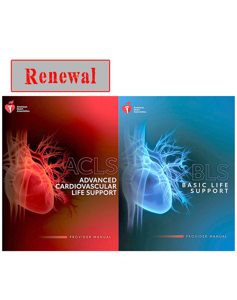 ACLS RENEWAL with BLS FOR HEALTHCARE PROVIDERS RENEWAL