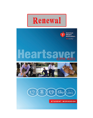 HEARTSAVER CPR AED RENEWAL